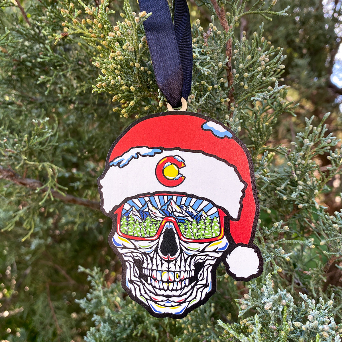 Colorado Skull Ornament