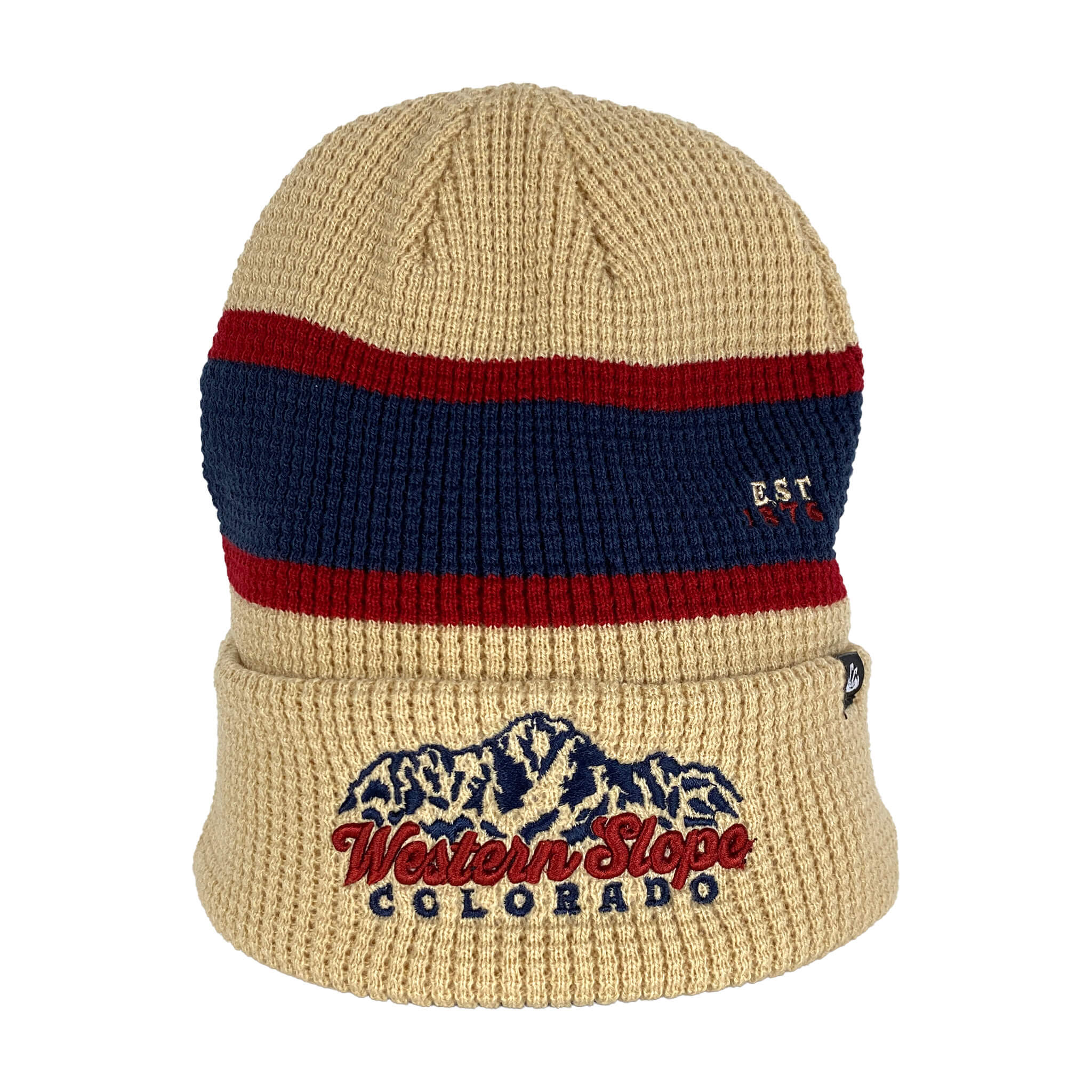 Heritage Western Slope Beanie - Waffle - Beige