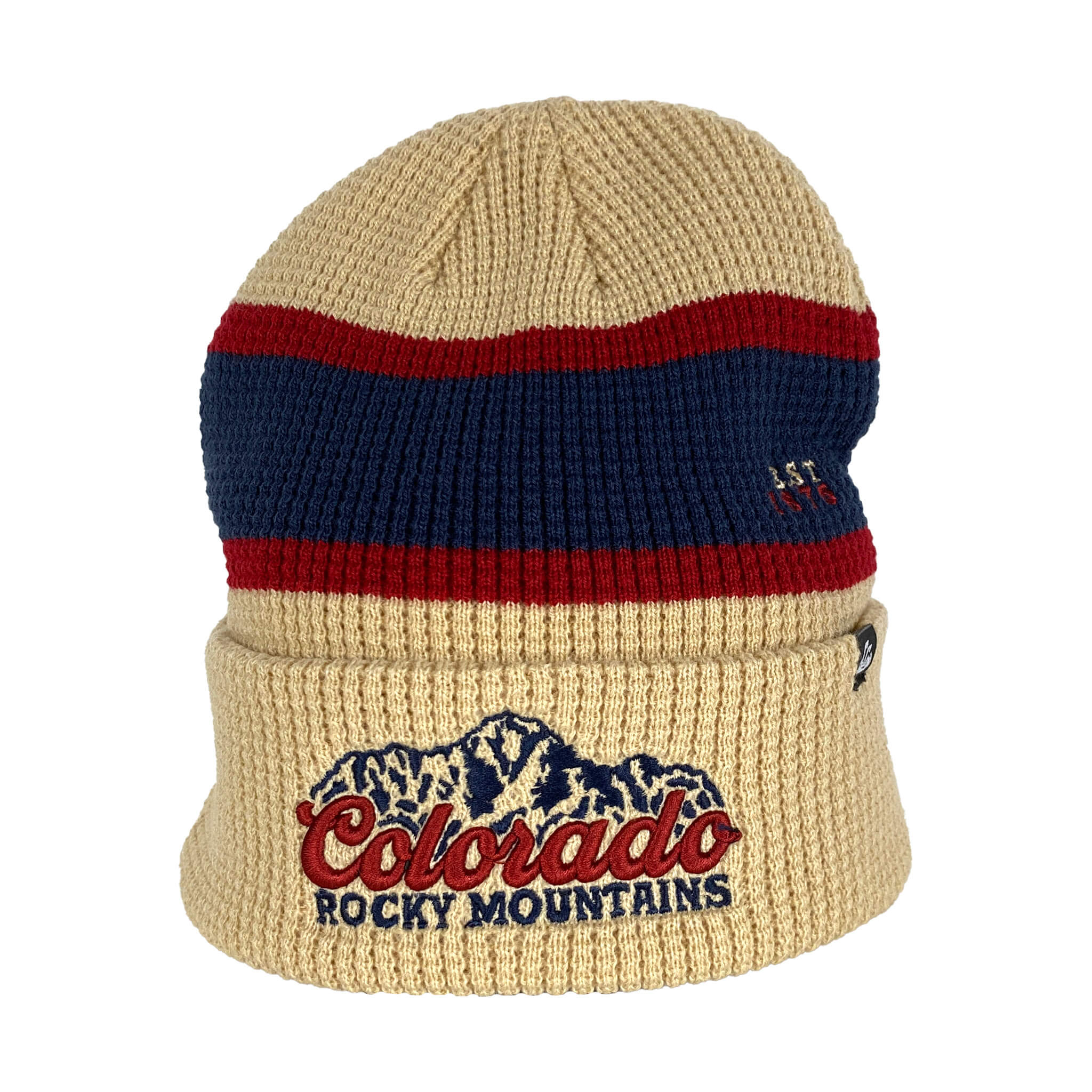 Heritage Colorado Beanie - Waffle - Beige