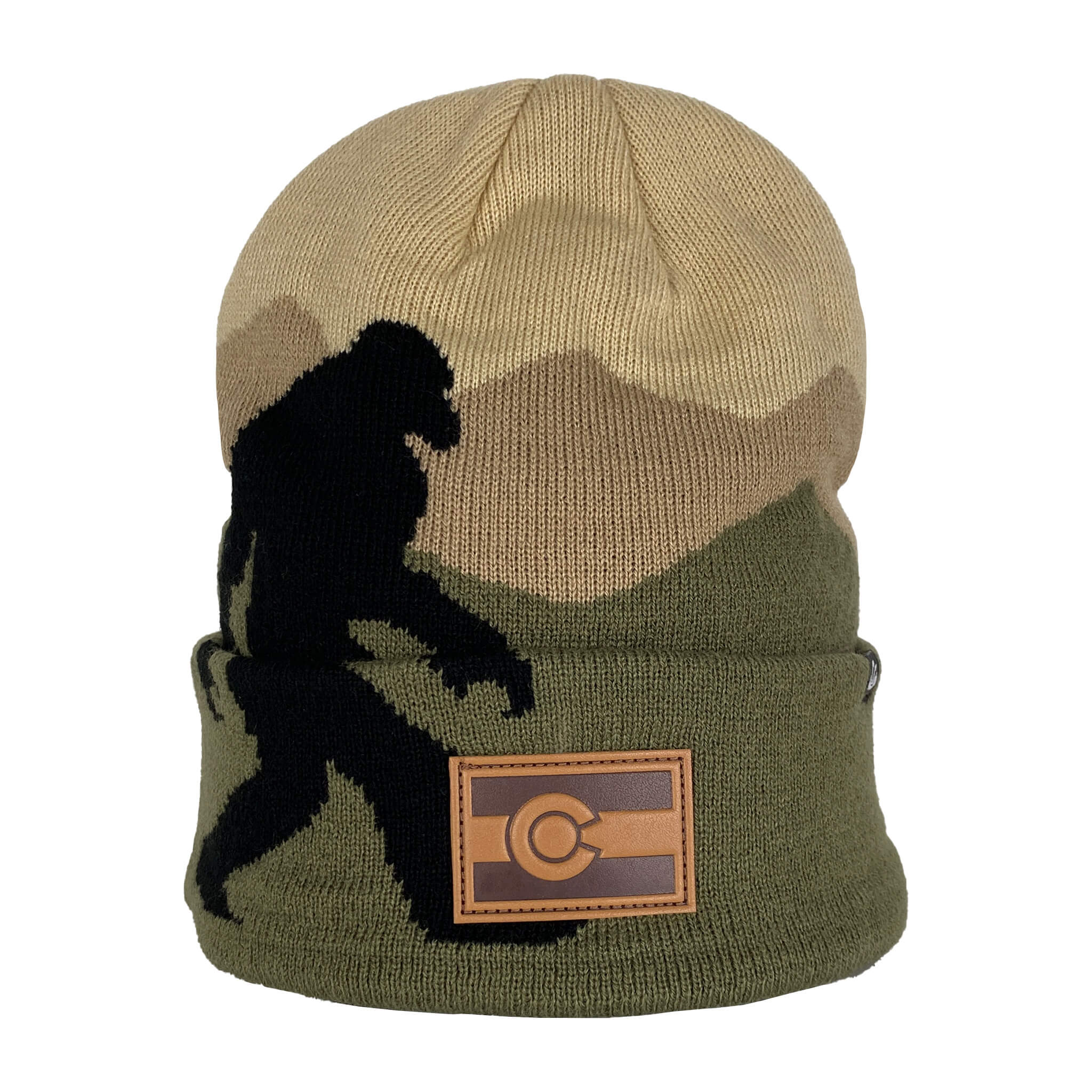 Bigfoot Beanie - Army Green/Khaki