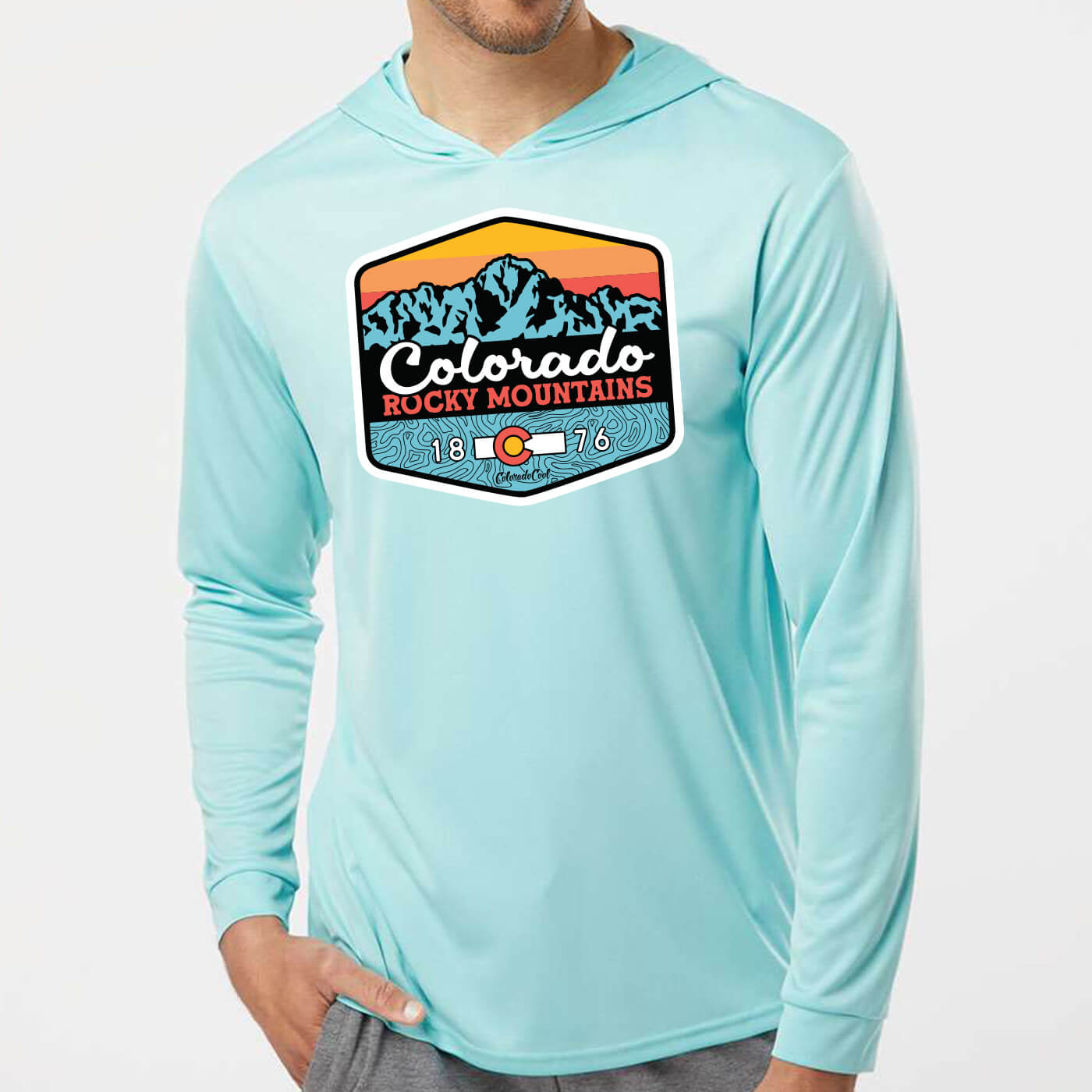 San Juan Sunrise Sun Hoodie
