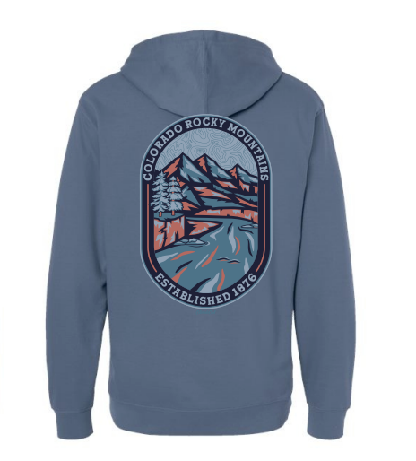 Aura Hoodie - Storm Blue