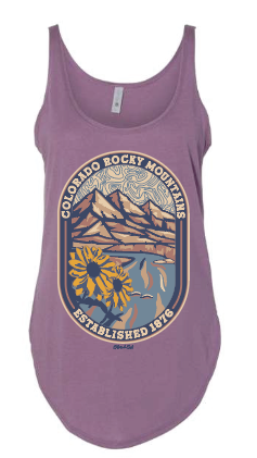 Sunflower Scape Tank Top - Women's - Shiraz