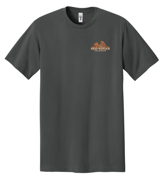 Red Rocks Rodeo T-Shirt - Heavy Metal