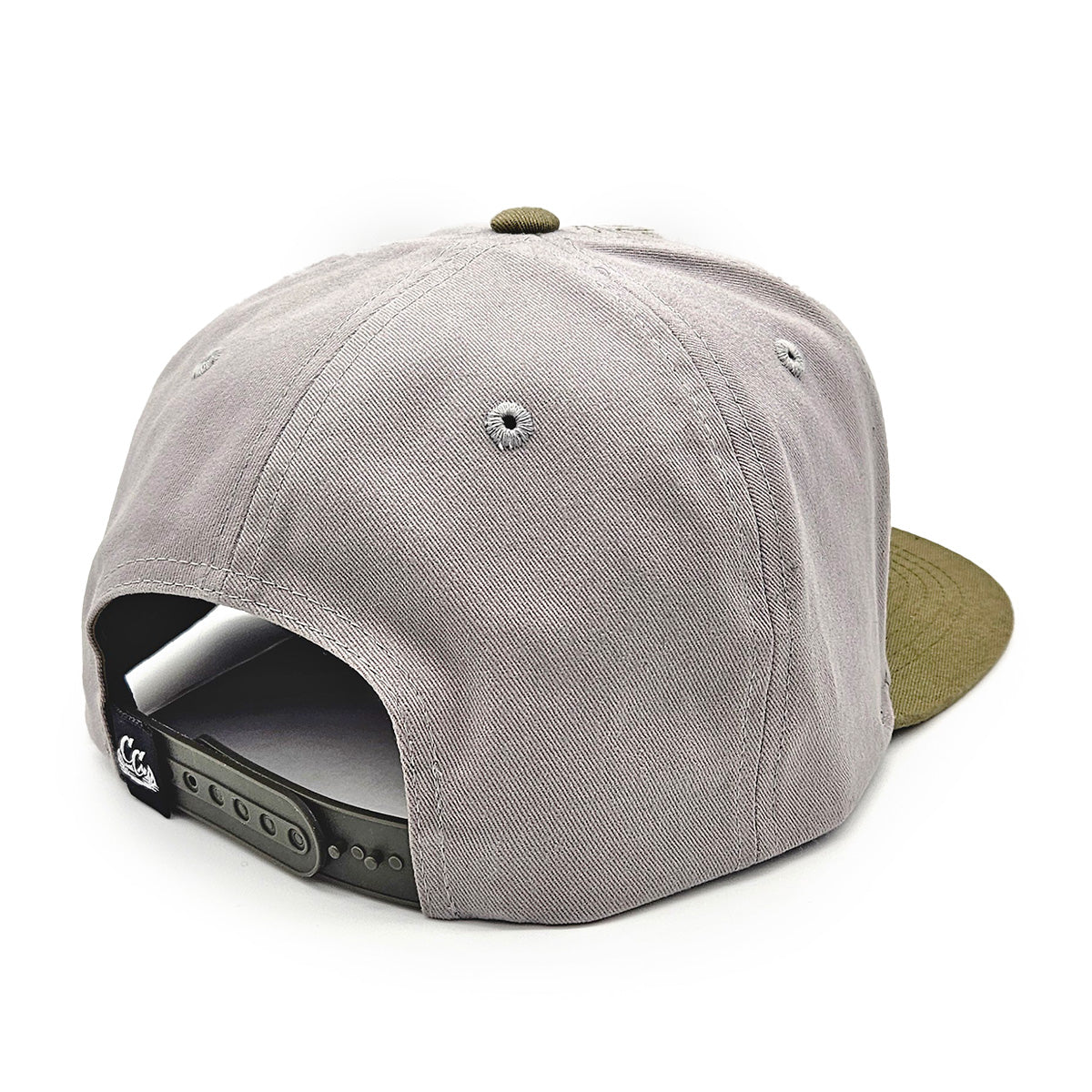 Sierra Flatbill Hat - Olive/Gray