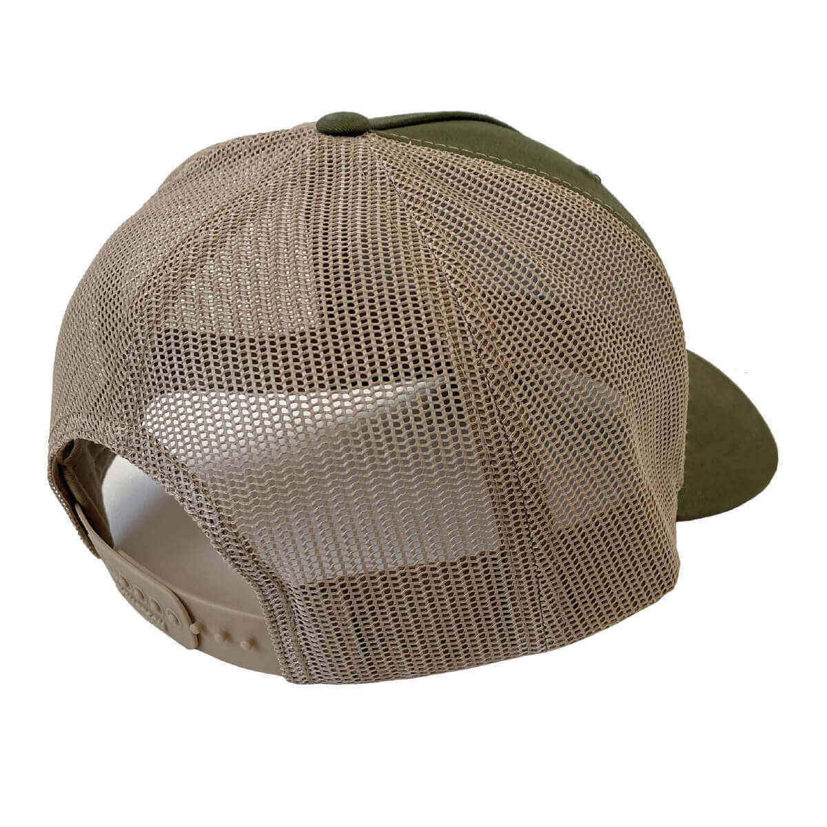 Topo Trucker Hat - Olive - CO Patch