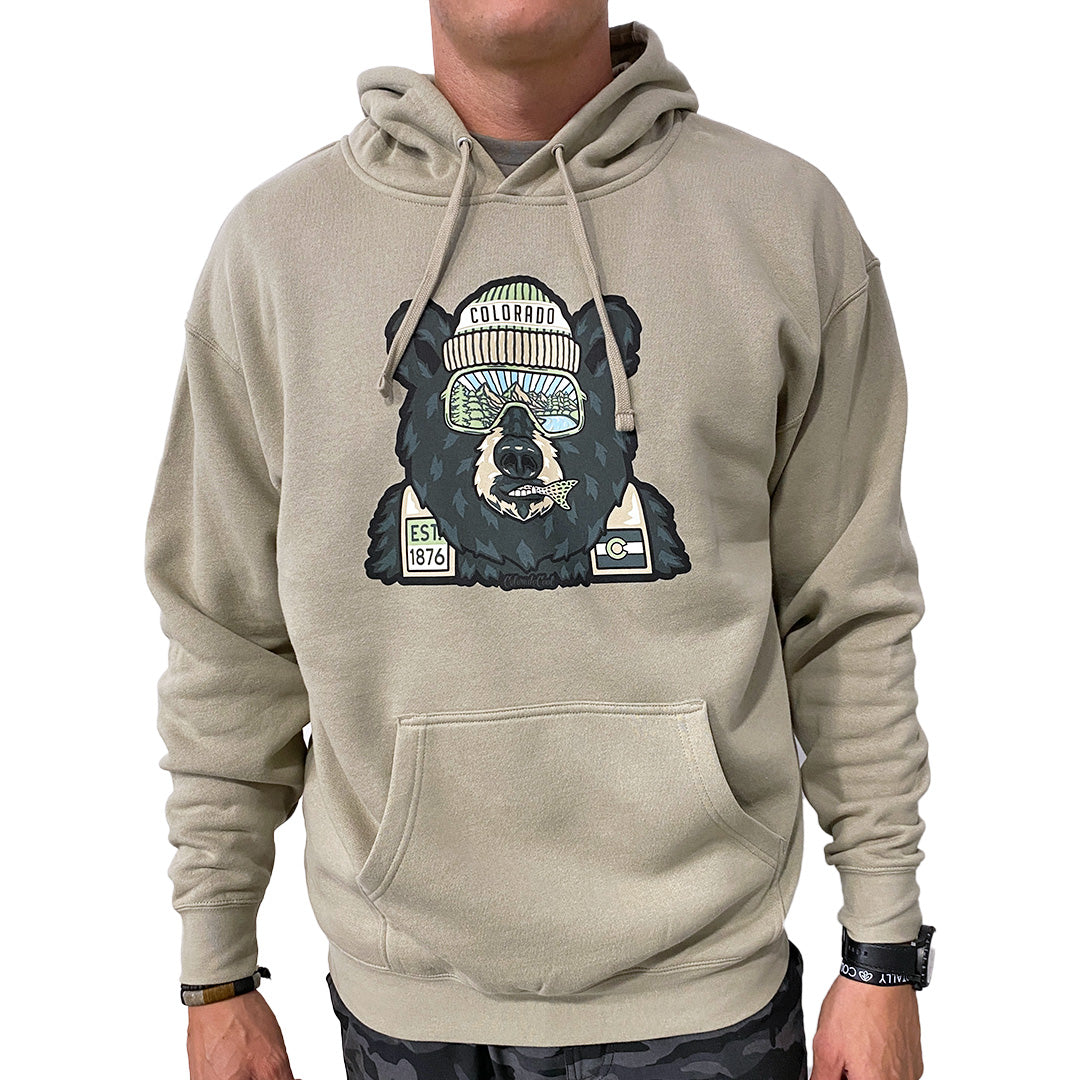 Colorado Hoodie with Bear