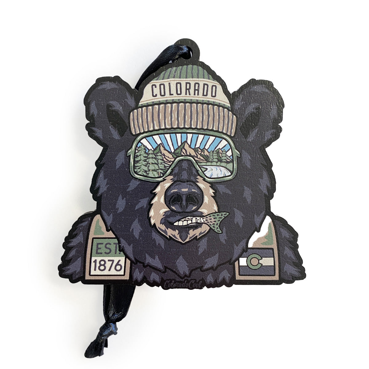 Backwoods Bear Ornament