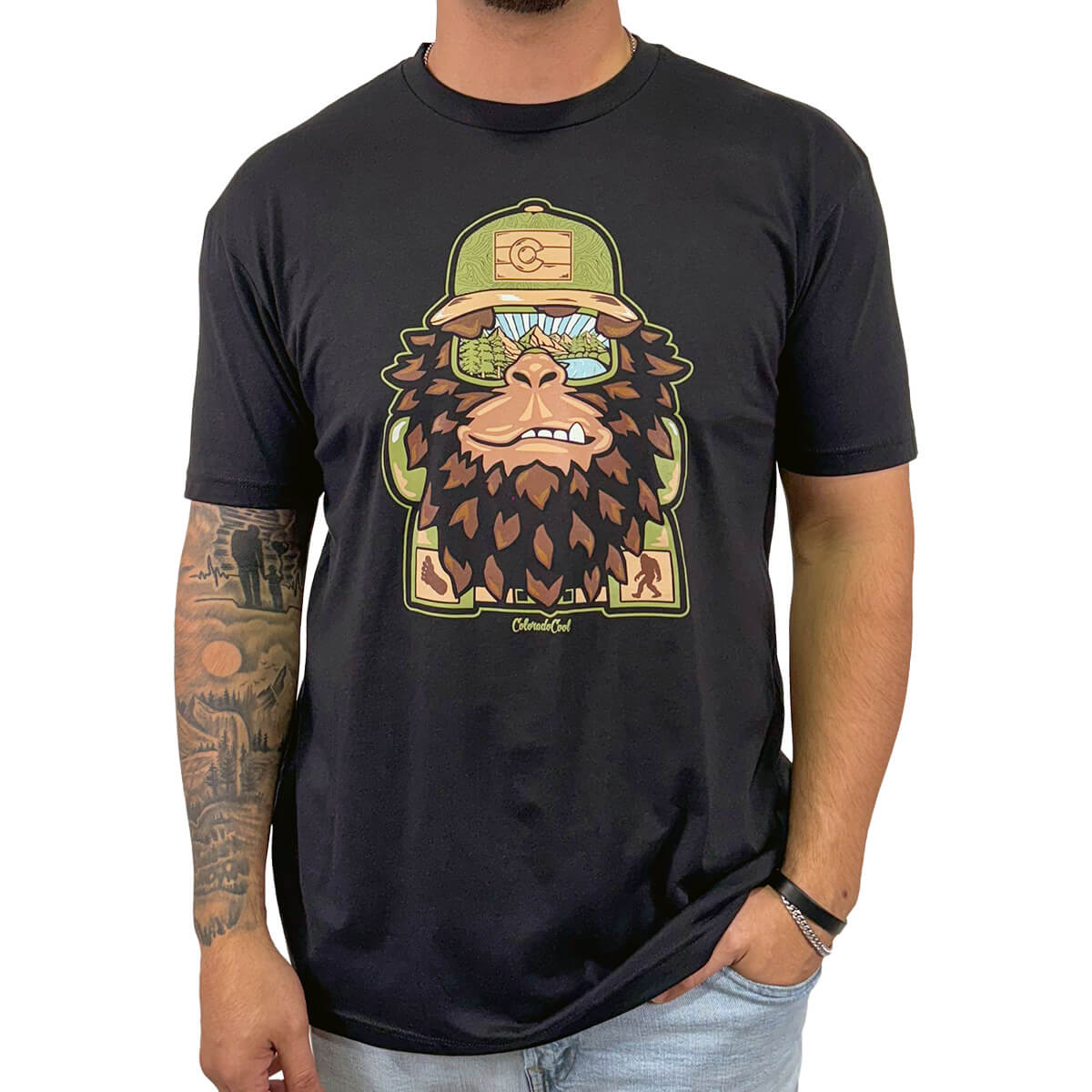 CO Bigfoot T-Shirt - Black