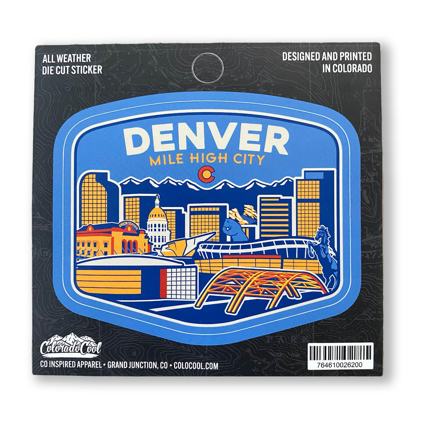 Denver Landmark Sticker