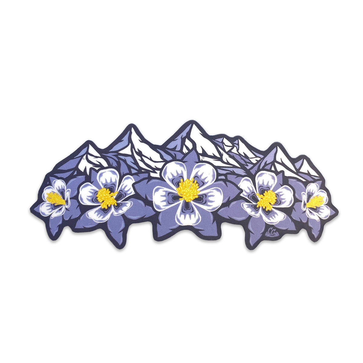 Floral Range Sticker