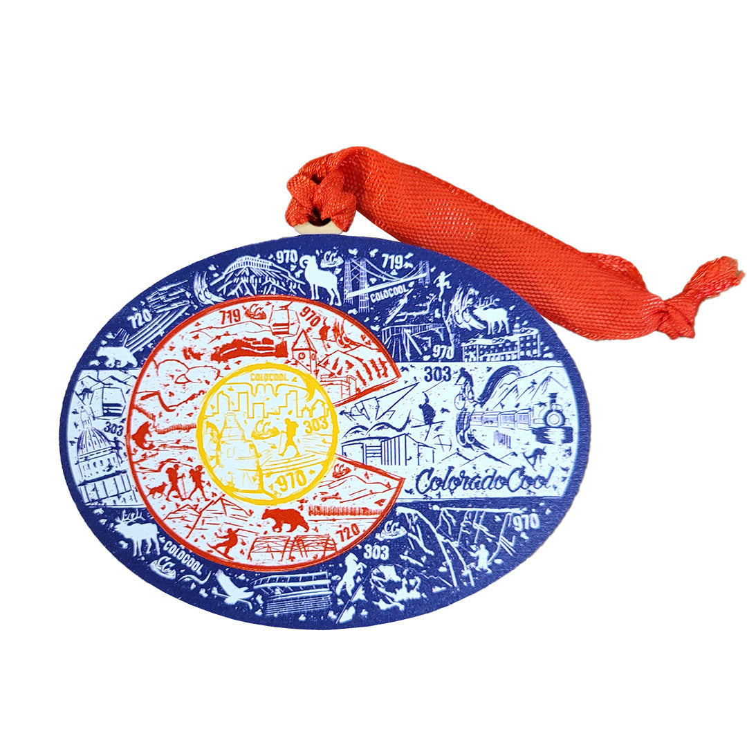 Landmark CO Flag Ornament