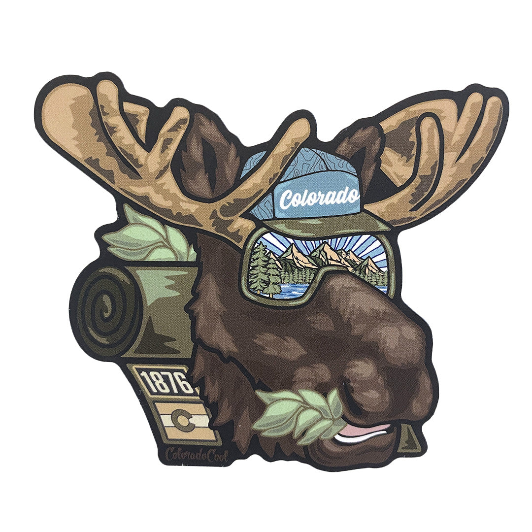Moose Colorado Sticker