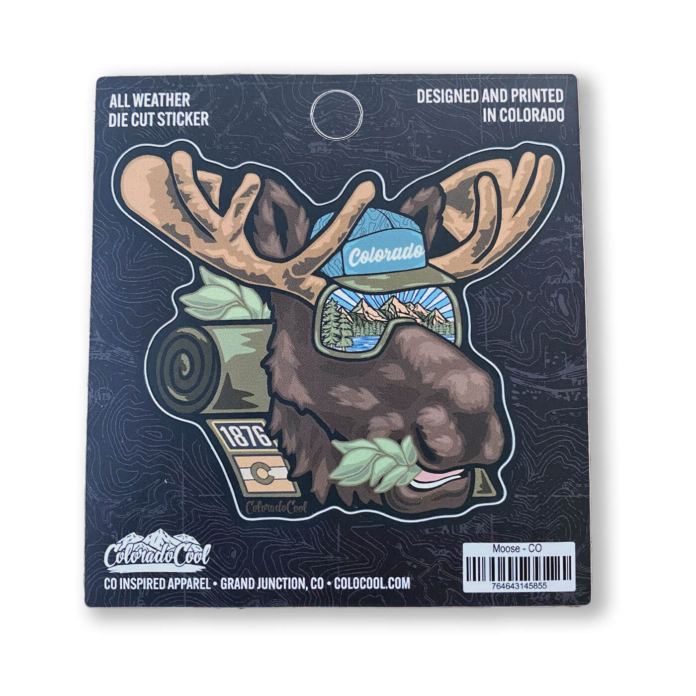 Moose Colorado Sticker