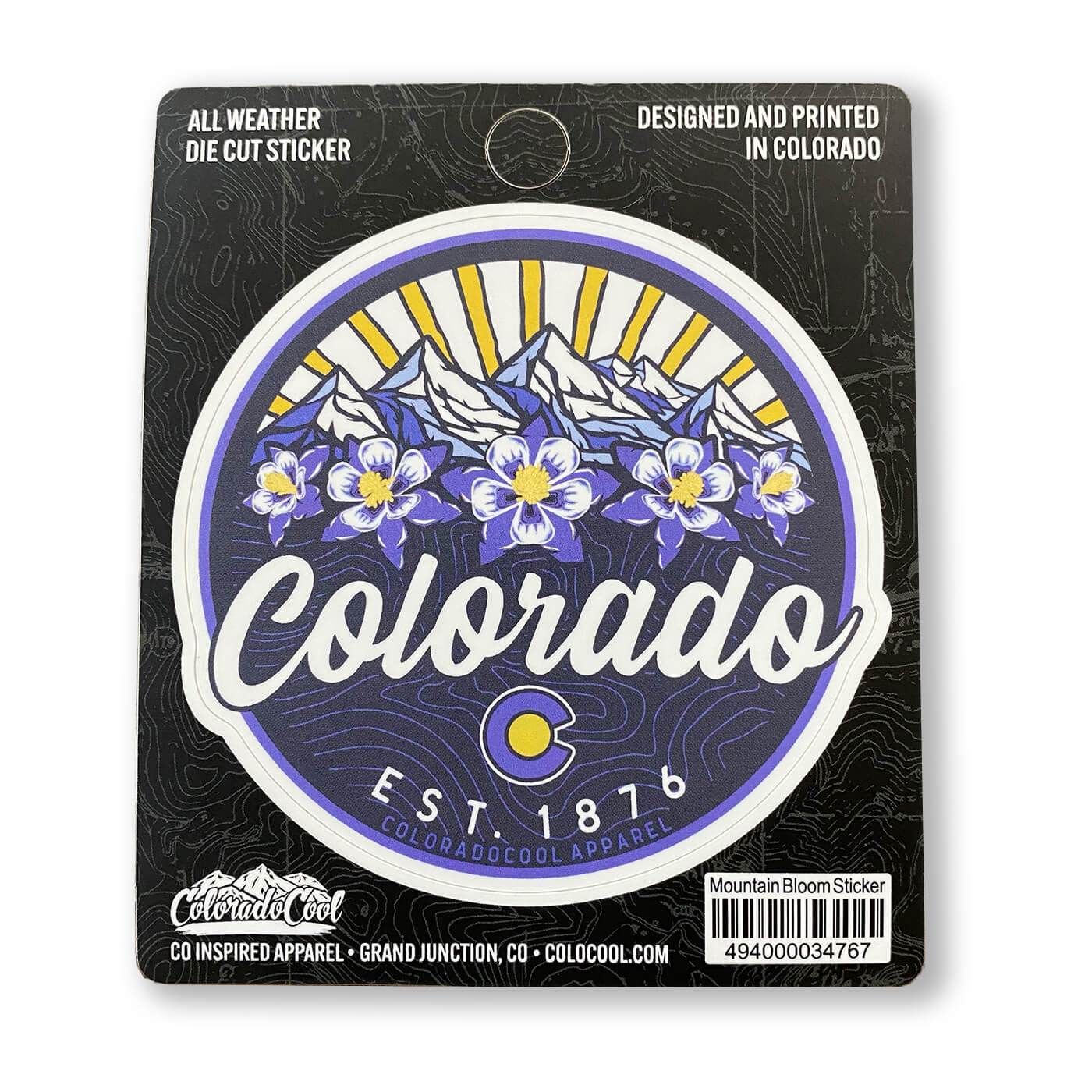 Mountain Bloom Sticker