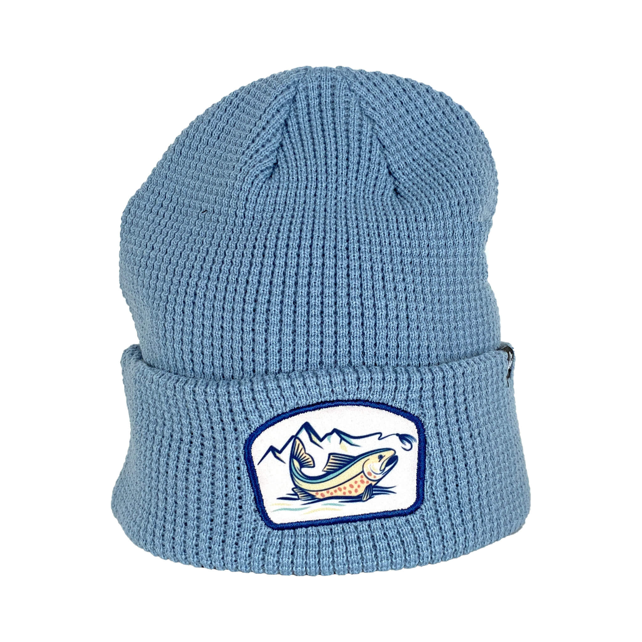 Mountain Cast Beanie - Waffle - Steel Blue