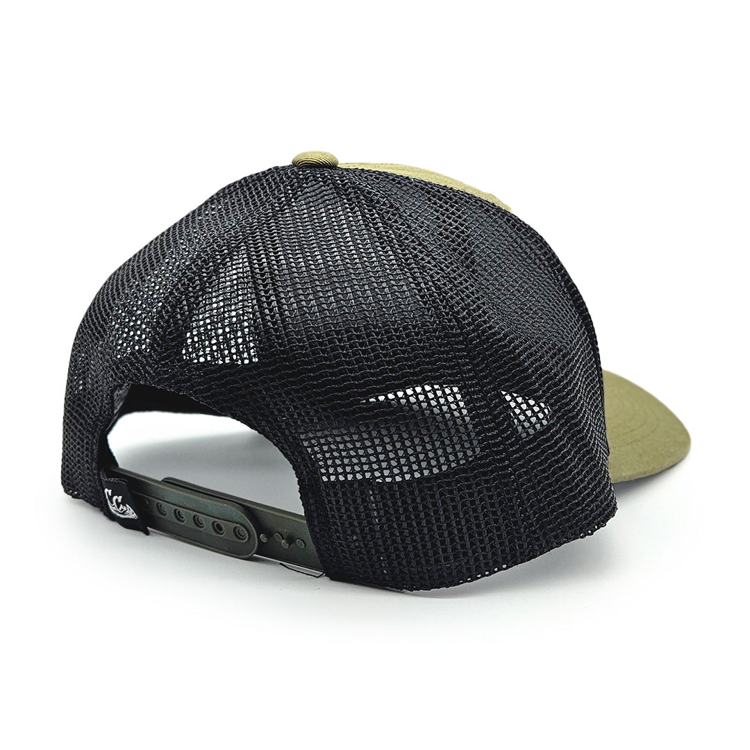 Red Rocks Trucker Hat - Olive/Black