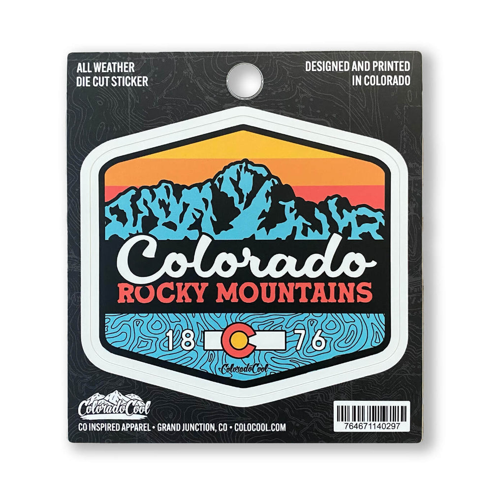 Backwoods Bear Sticker - Colorado Stickers Online