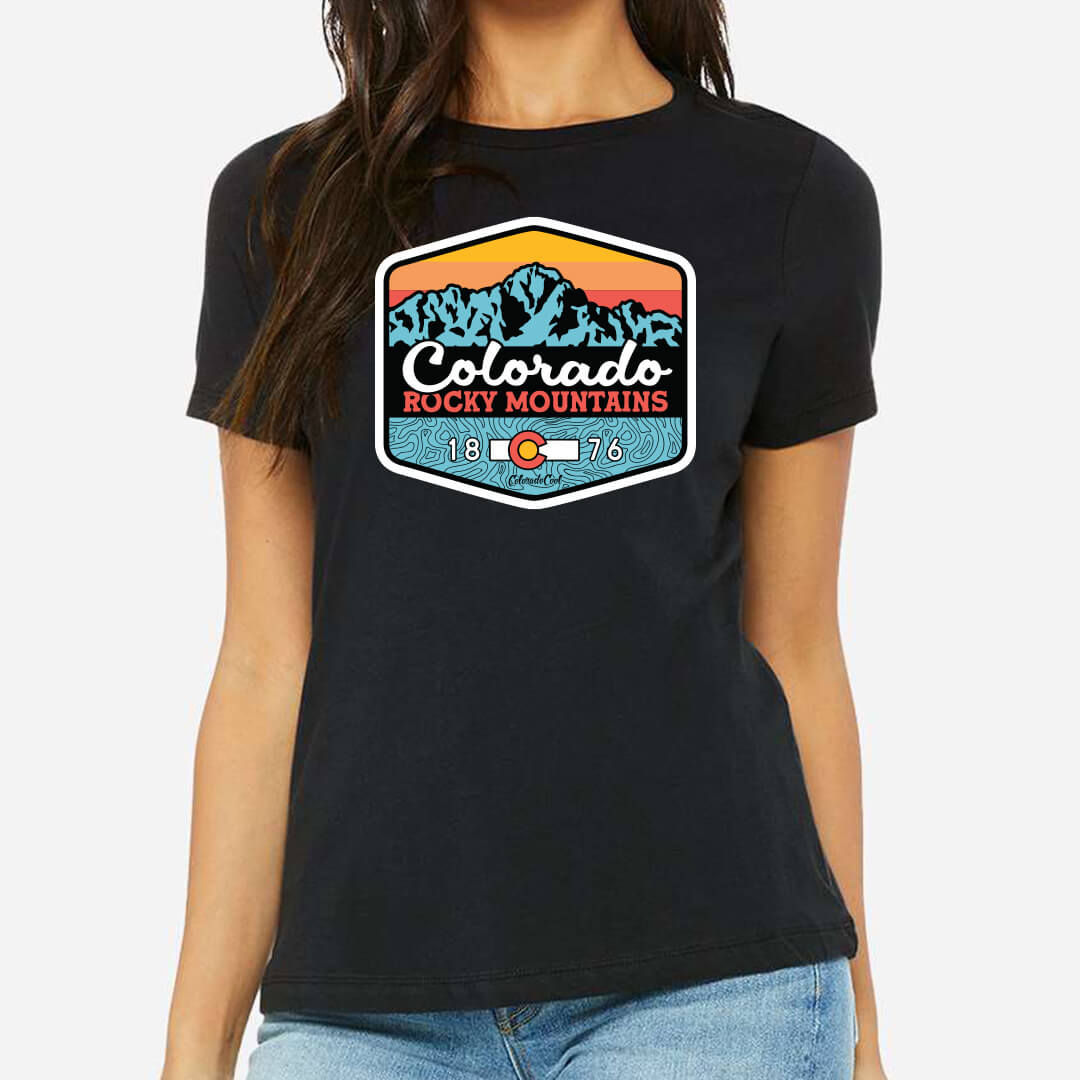 San Juan Sunrise Women's T-Shirt - Black