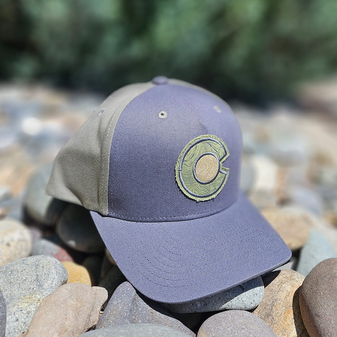 Topo C Hat - Charcoal/Olive