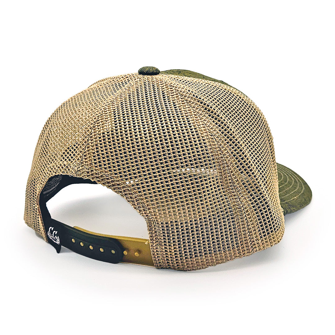 Grand Junction - Topo Trucker Hat - Olive