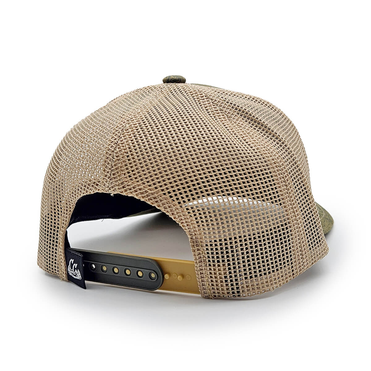 Topo Trucker Hat - Olive - Treeline Patch