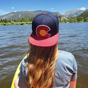 Colorado Collage Flatbill Hat