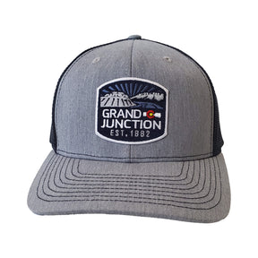 Grand Junction Patch Trucker Hat - Heather Gray/Dark Navy