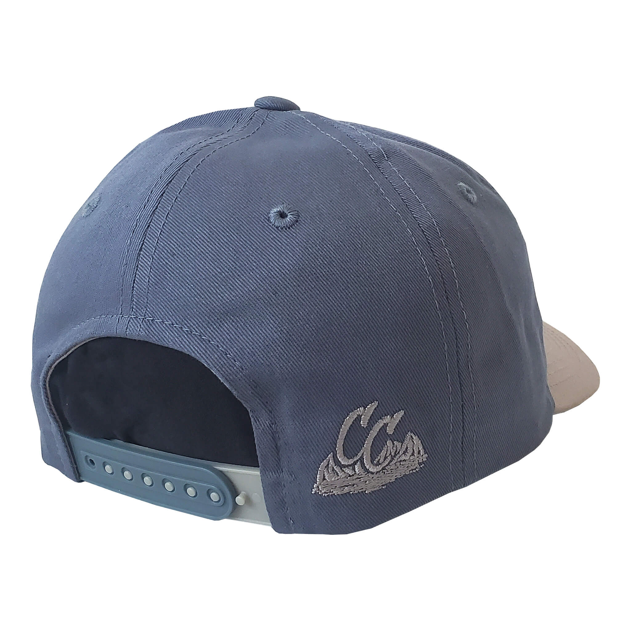 Alpine Snapback Hat - Indigo/Gray