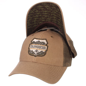 Colorado Fourteener Snapback Hat - Curved Trucker Mesh