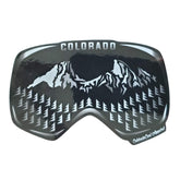 Colorado Snowboard Goggles Sticker