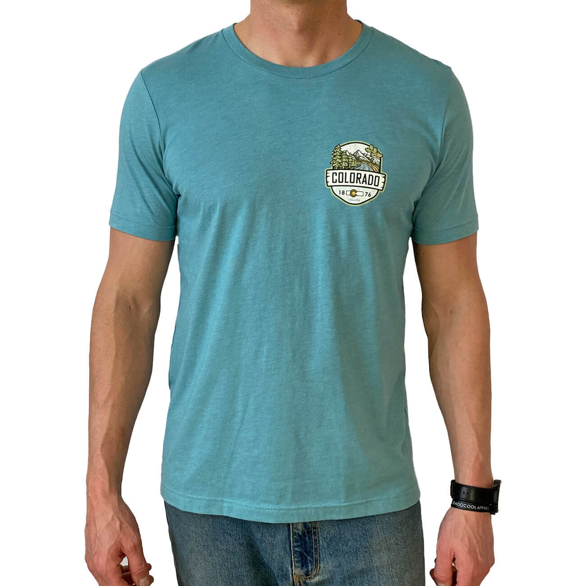 Colorado T-Shirt with Mountains