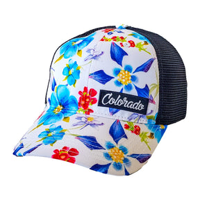 Colorado Native Wildflowers Trucker Hat