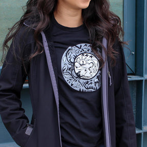 Colorado Flag Collage T-Shirt - Black