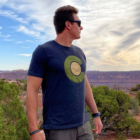 Topo Map T-Shirt - Dk Gray Heather