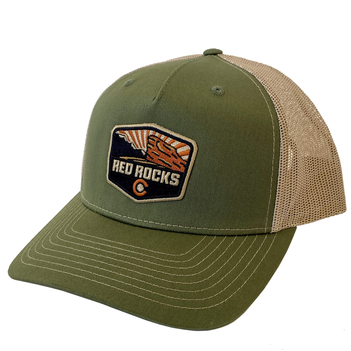 Grand Junction Patch Trucker Hat - Olive