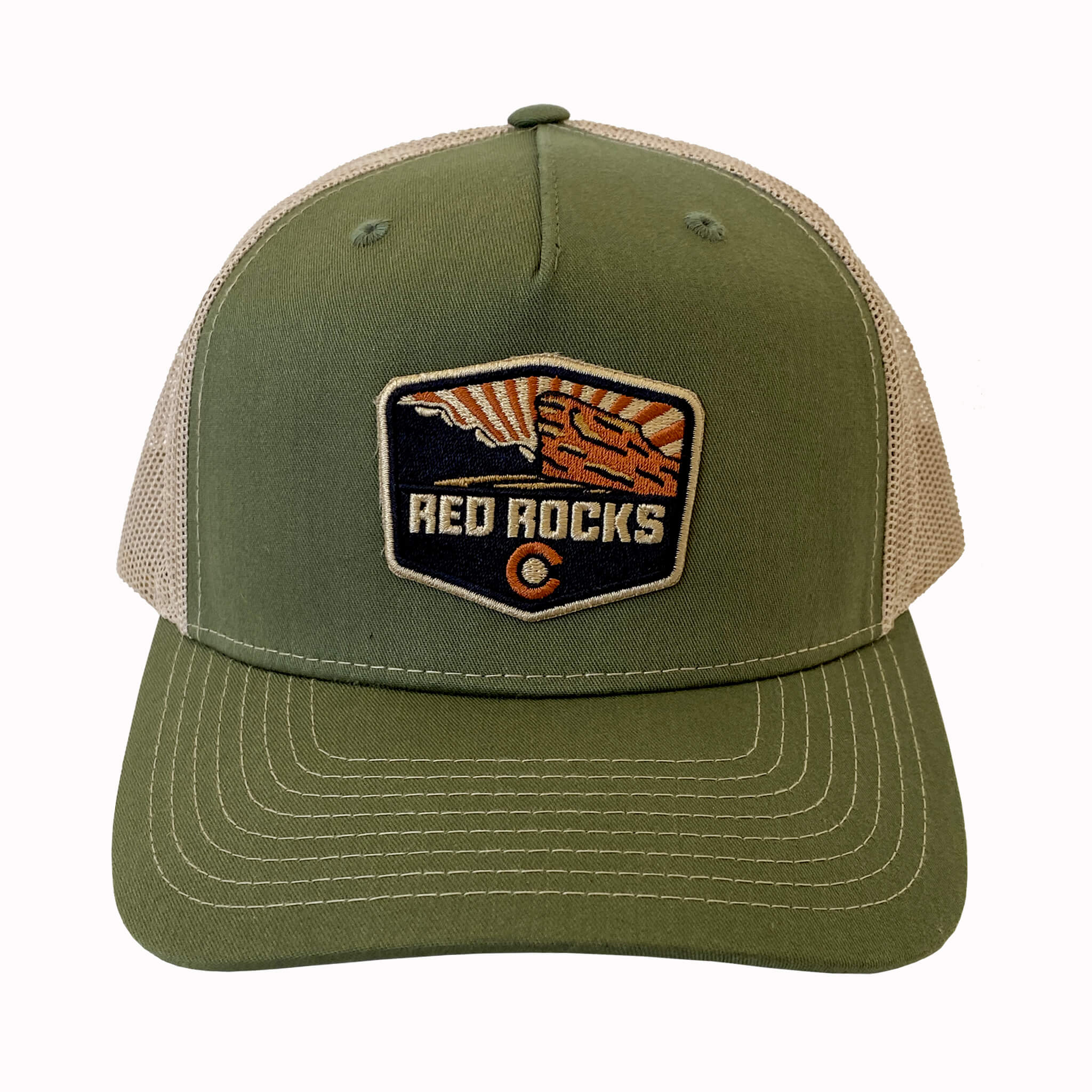 Red Rocks Trucker Hat, Colorado Hat