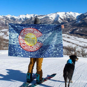 Colorado Flag Tapestry