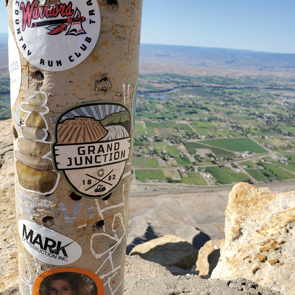 Grand Junction Trailhead Sticker - Shop Colorado Stickers Online ...
