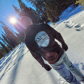 Whiteout - Midweight Hoodie - Black
